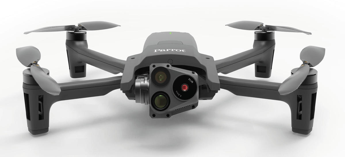 an illustration of the Parrot Anafi USA Drone